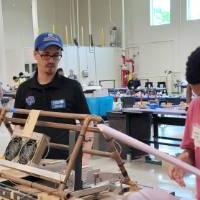 children working on their planes